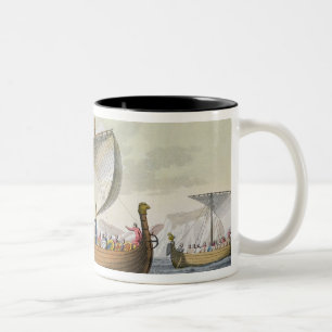 The Fleet of William the Conqueror, plate 8 from ' Two-Tone Coffee Mug