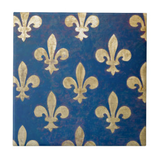 The fleur-de-lis or fleur-de-lys tile