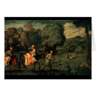 The Flight into Egypt, 1500s