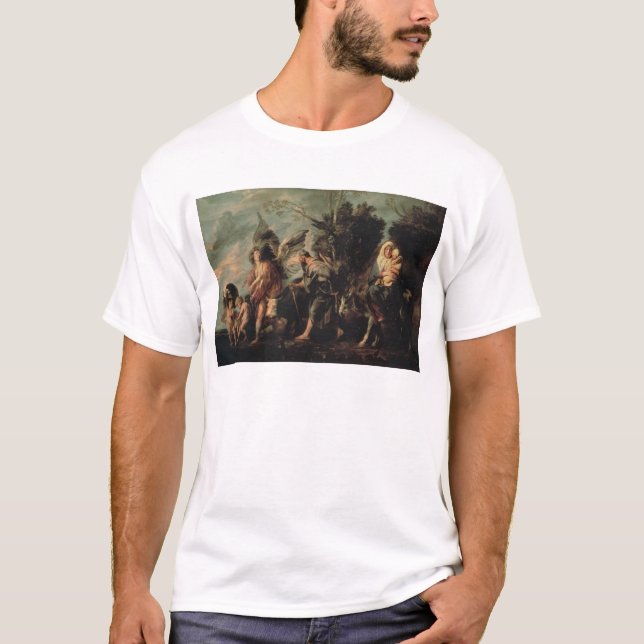 The Flight into Egypt, 17th century T-Shirt (Front)