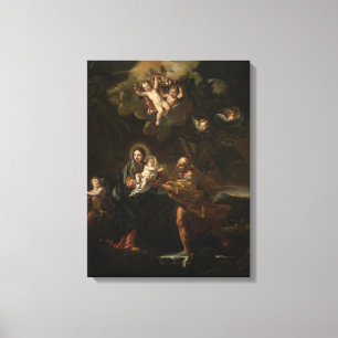 The Flight into Egypt Canvas Print