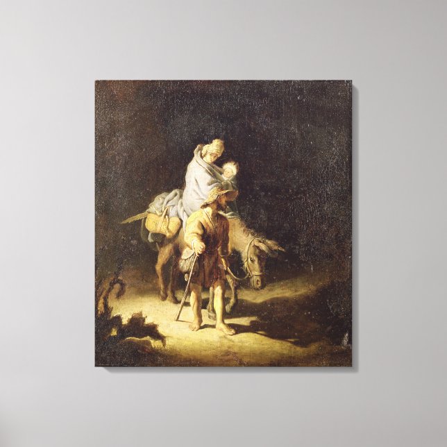 The Flight into Egypt Canvas Print (Front)