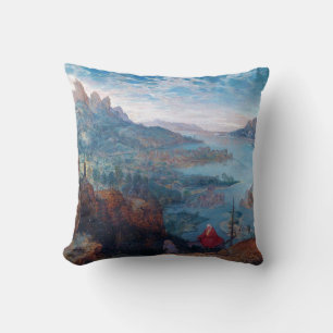 The Flight into Egypt, Pieter Bruegel Throw Pillow