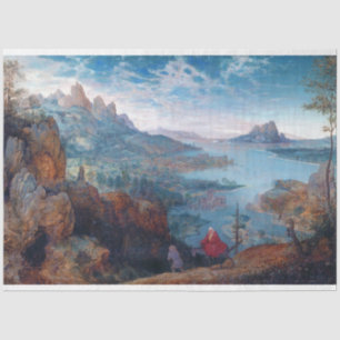 The Flight into Egypt, Pieter Bruegel Tissue Paper