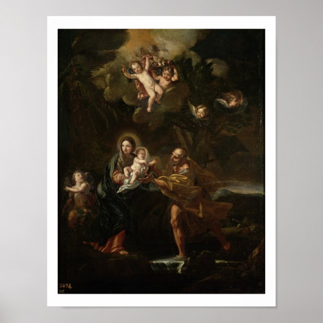 The Flight into Egypt Poster (Front)