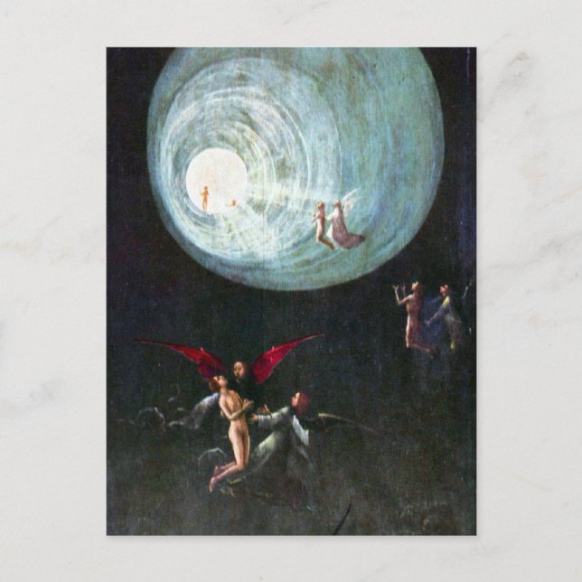 The flight to heaven postcard (Front)