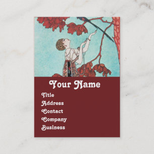 THE FLIGHTY BIRD ,BEAUTY FASHION DESIGNER BUSINESS CARD