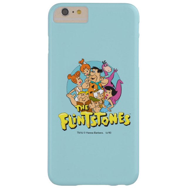 The Flintstones and Rubbles Family Graphic Case-Mate iPhone Case (Back)