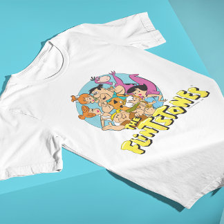 The Flintstones and Rubbles Family Graphic T-Shirt