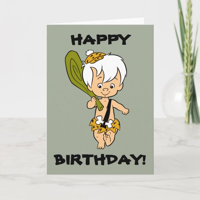 The Flintstones | Bamm-Bamm Rubble Card (Front)