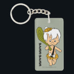 The Flintstones | Bamm-Bamm Rubble Keychain<br><div class="desc">Check out Bamm-Bamm Rubble walking with his club.</div>