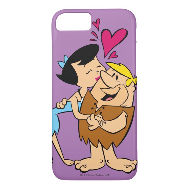 The Flintstones | Betty Kissing Barney Case-Mate iPhone Case (Back)