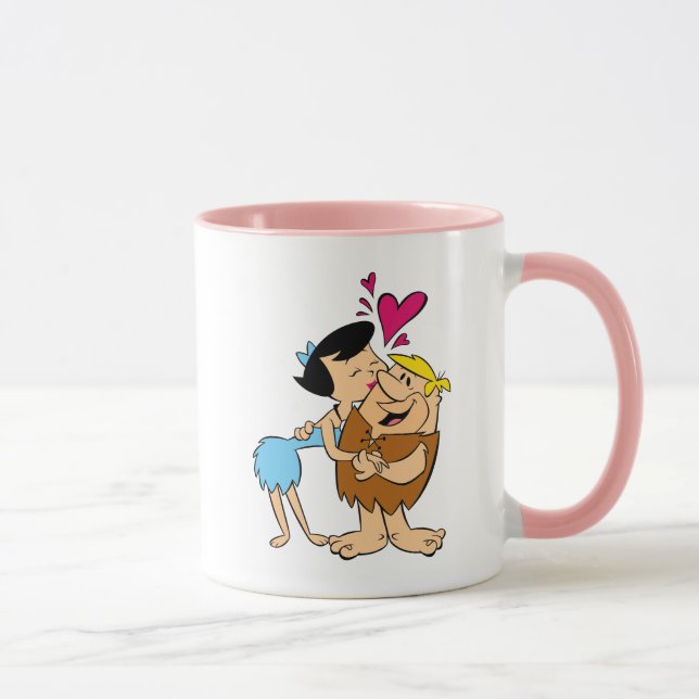 The Flintstones | Betty Kissing Barney Mug (Right)