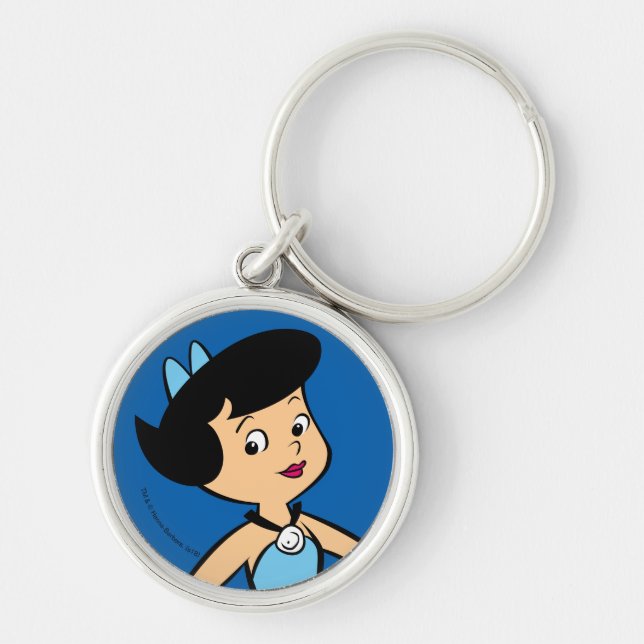 The Flintstones | Betty Rubble Keychain (Front)