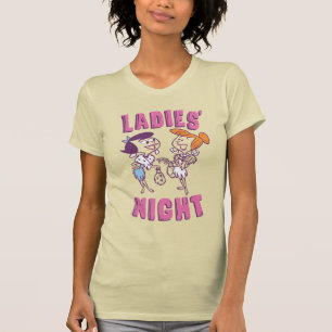 The Flintstones Betty & Wilma - Ladies' Night T-Shirt