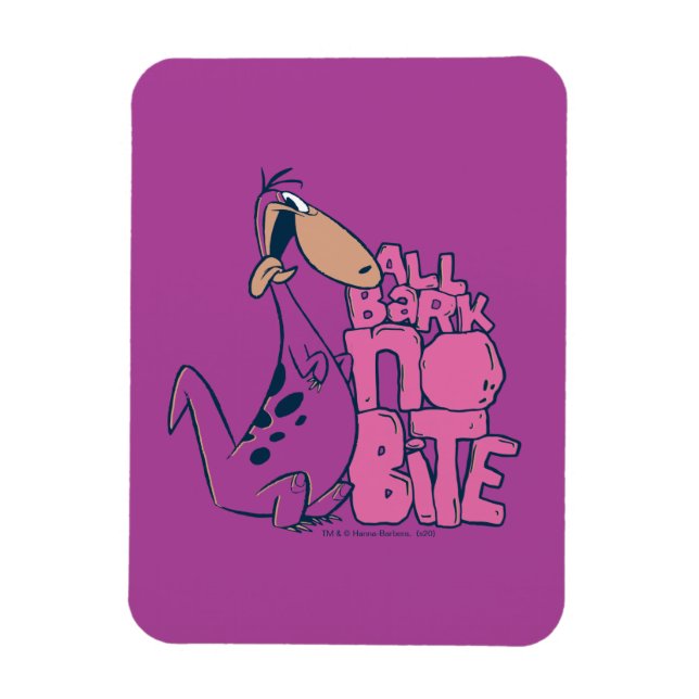 The Flintstones | Dino - All Bark No Bite Magnet (Vertical)