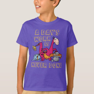 The Flintstones   Dino Cleaning House T-Shirt