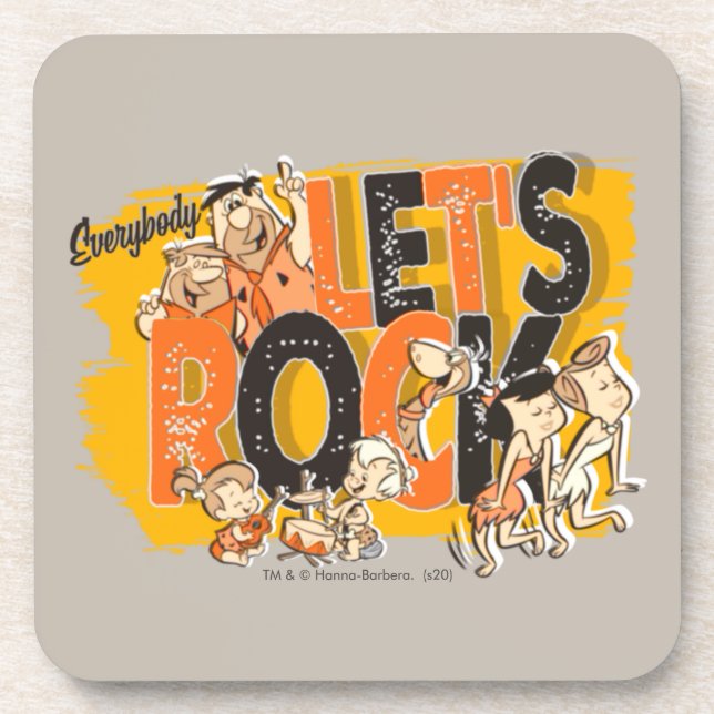 The Flintstones | Everybody Let's Rock Coaster (Front)