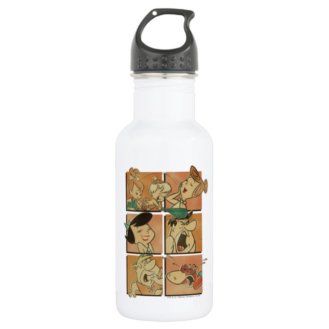 The Flintstones | Flintstones & Rubbles Comic 532 Ml Water Bottle (Front)