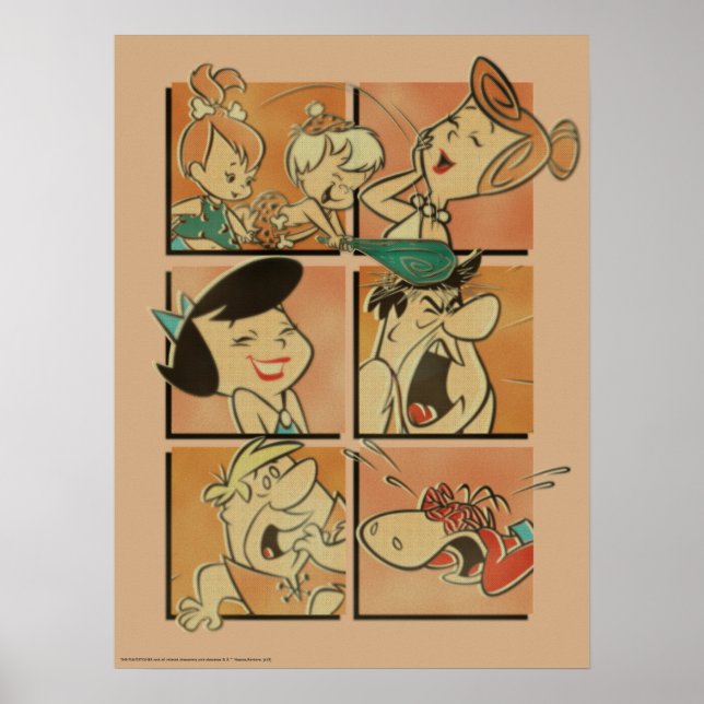 The Flintstones | Flintstones & Rubbles Comic Poster (Front)