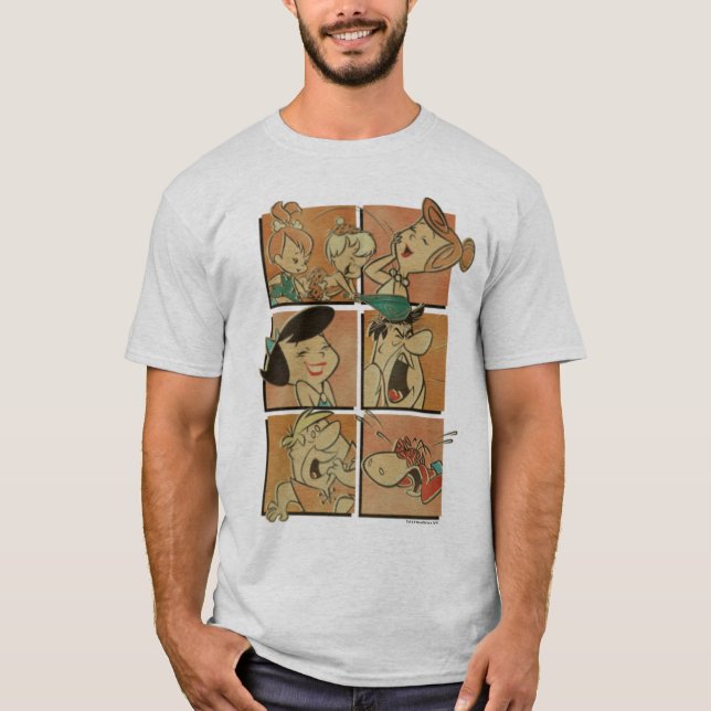 The Flintstones | Flintstones & Rubbles Comic T-Shirt (Front)