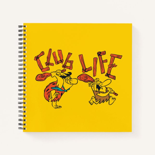 The Flintstones | Fred & Barney - Club Life Notebook (Front)
