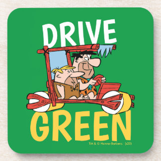 The Flintstones | Fred & Barney - Drive Green Coaster