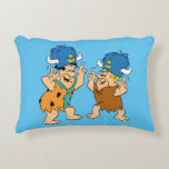 The Flintstones | Fred & Barney Water Buffaloes Accent Pillow<br><div class="desc">Check out Fred Flintstone and Barney Rubble with their Loyal Order of Water Buffalo hats!</div>