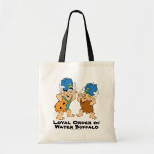 The Flintstones Fred & Barney Water Buffaloes Tote Bag