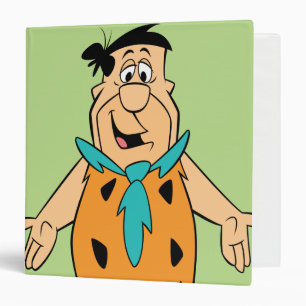 The Flintstones Fred Flintstone Binder
