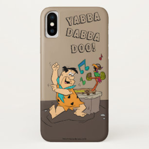 The Flintstones   Fred Flintstone Dancing Case-Mate iPhone Case