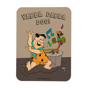 The Flintstones Fred Flintstone Dancing Magnet