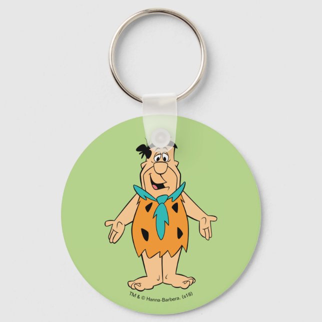 The Flintstones | Fred Flintstone Keychain (Front)