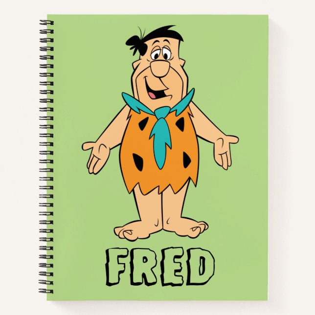 The Flintstones | Fred Flintstone Notebook (Front)