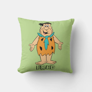 The Flintstones Fred Flintstone Throw Pillow
