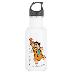 The Flintstones Fred & Pebbles Flintstone 532 Ml Water Bottle