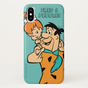 The Flintstones   Fred & Pebbles Flintstone Case-Mate iPhone Case
