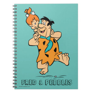 The Flintstones   Fred & Pebbles Flintstone Notebook