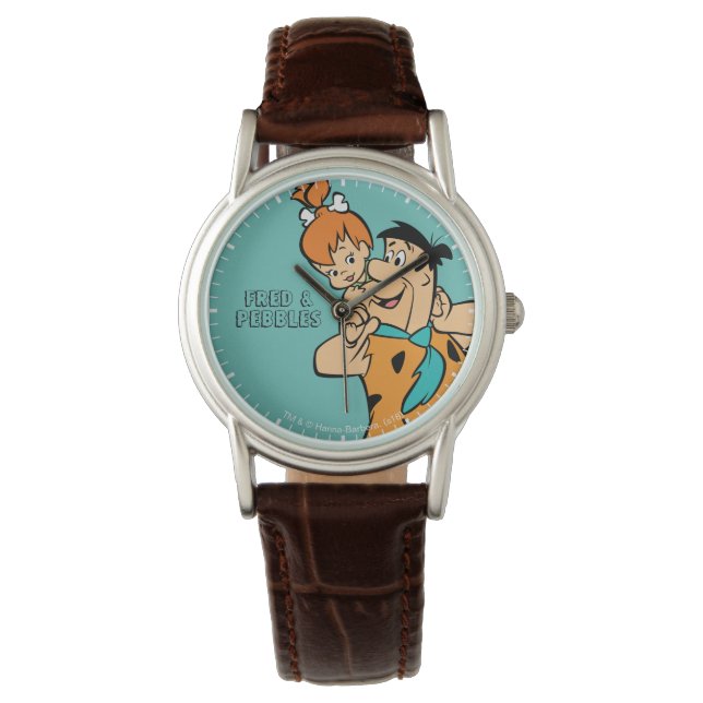 The Flintstones | Fred & Pebbles Flintstone Watch (Front)