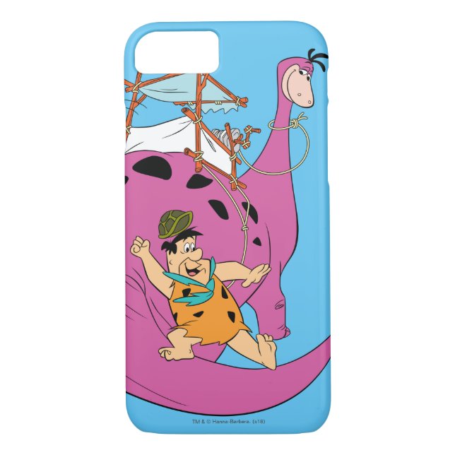 The Flintstones | Fred Sliding Down Tail Case-Mate iPhone Case (Back)