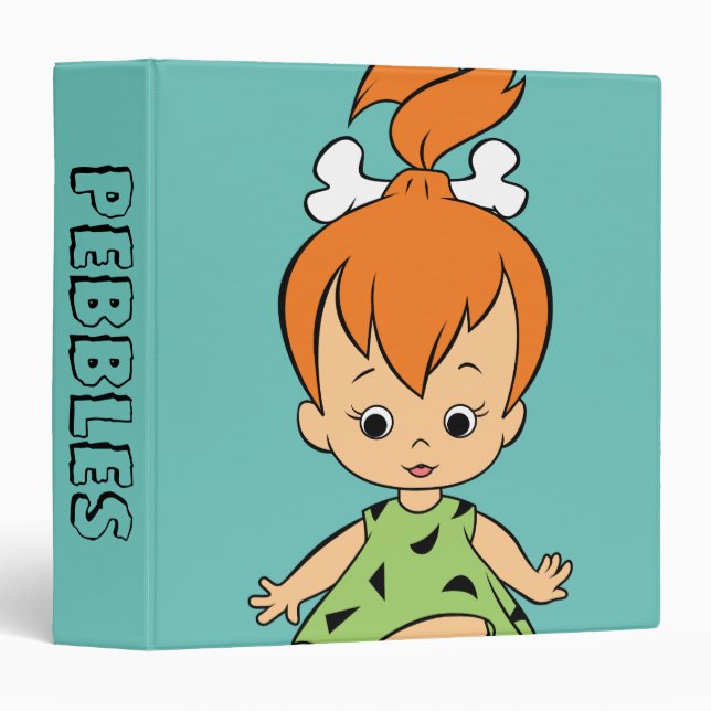 The Flintstones | Pebbles Flintstone Binder (Front/Spine)