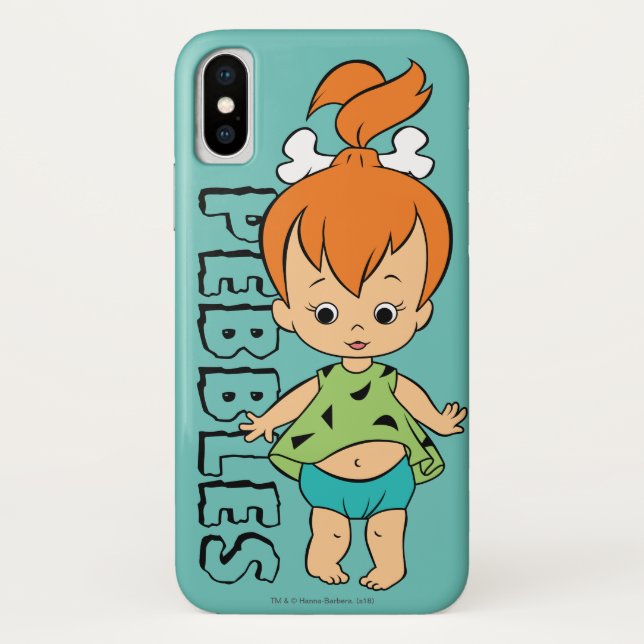 The Flintstones | Pebbles Flintstone Case-Mate iPhone Case (Back)