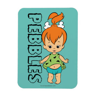 The Flintstones Pebbles Flintstone Magnet