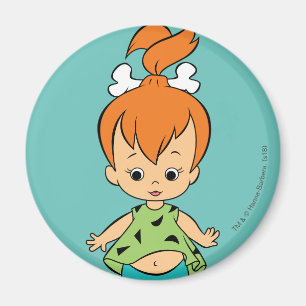 The Flintstones Pebbles Flintstone Magnet