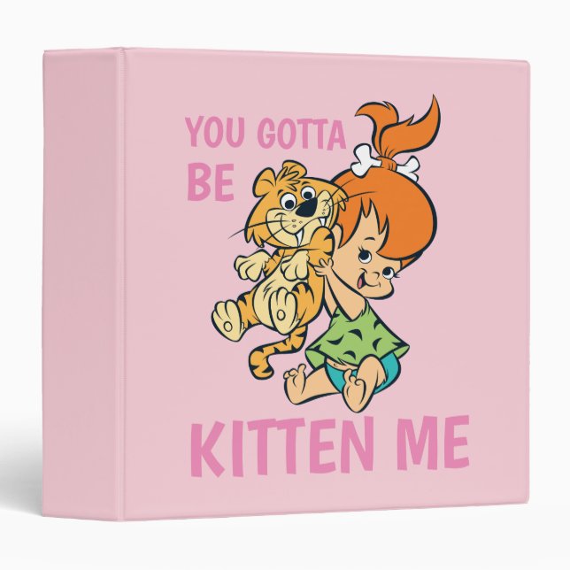 The Flintstones | Pebbles & Her Tiger Binder (Front/Spine)