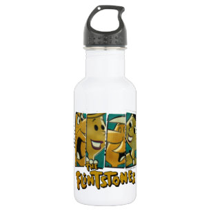 The Flintstones   Retro Comic Character Panels 532 Ml Water Bottle