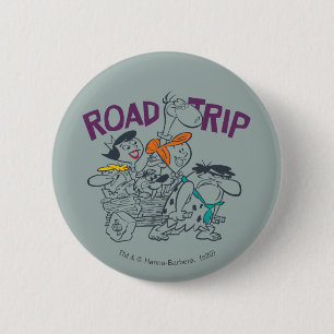 The Flintstones Road Trip 2 Inch Round Button