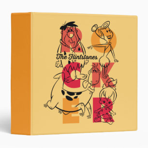 The Flintstones ROCKER Binder