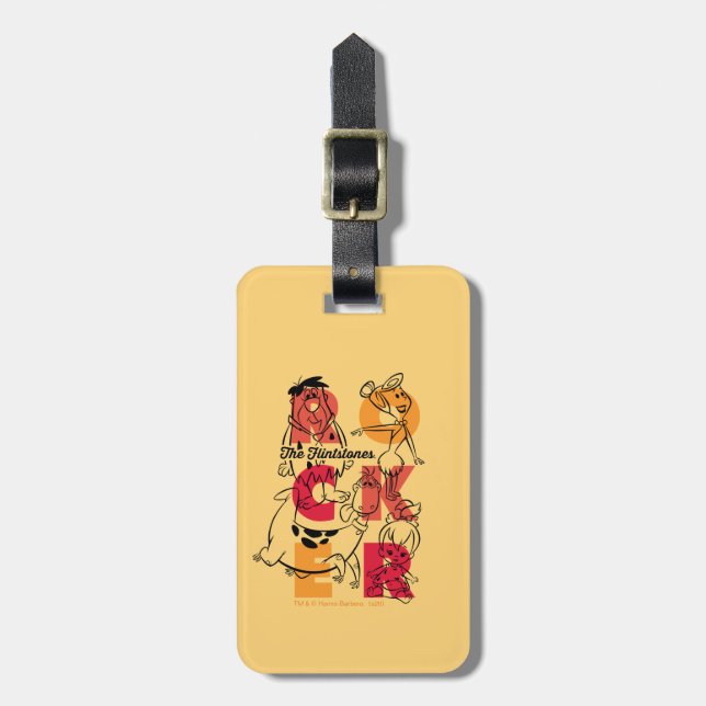 The Flintstones | ROCKER Luggage Tag (Front Vertical)