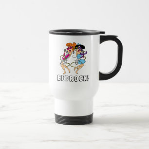 The Flintstones Wilma & Betty Rock Stars Travel Mug